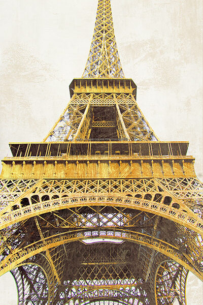 Gilded Eiffel Tower