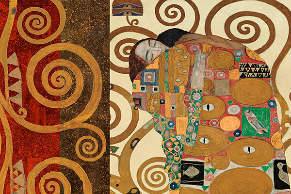 Klimt Patterns – The Embrace (Gold)