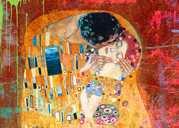 Klimt's Kiss 2.0 (detail)