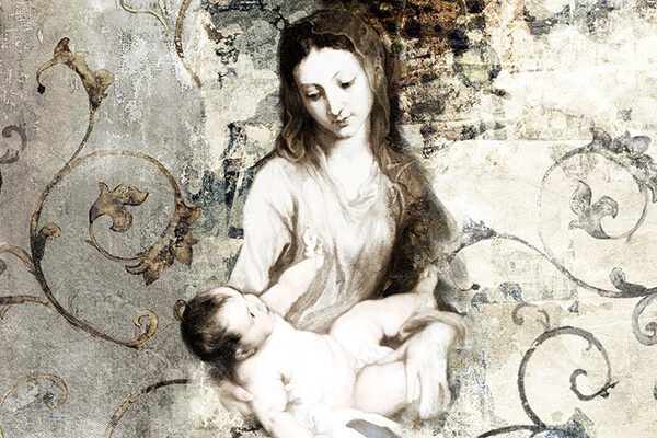 Madonna and Child (after Van Dyck)