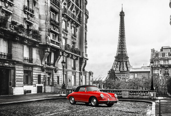 Roadster in Paris (Rouge)