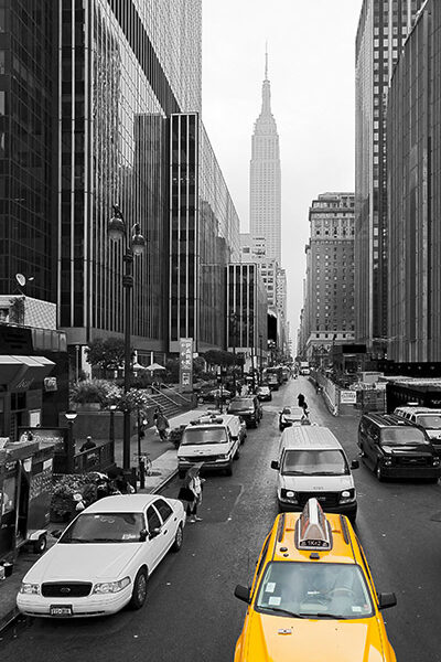 Taxi in Manhattan