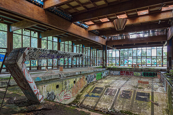 Abandoned Resort Pool