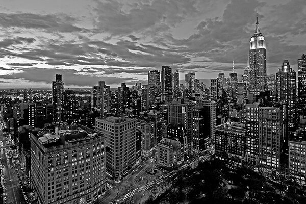 Chelsea and Midtown Manhattan (BW detail)