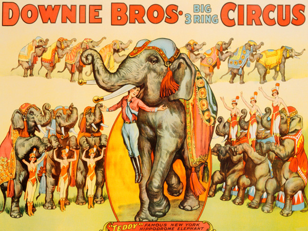 Downie Bros. Big 3 Ring Circus