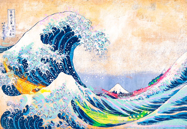 Hokusai's Wave 2.0