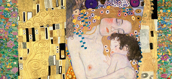 Klimt Patterns – Deco Panel (The Three Ages of Woman)