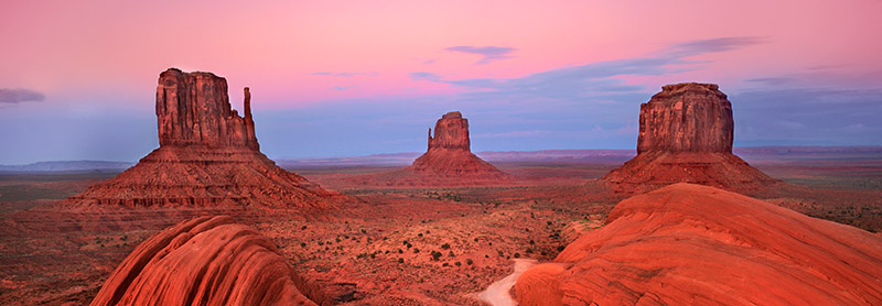 Mittens in Monument Valley