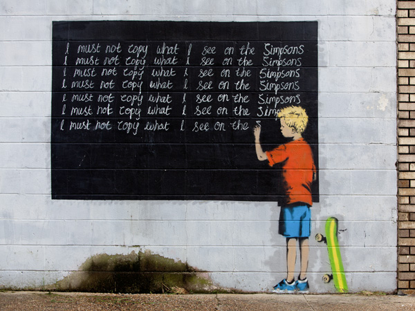 New Orleans (graffiti attributed to Banksy)
