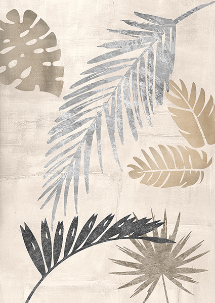 Palm Leaves Silver III