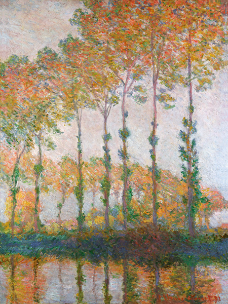 Poplars on the Banks of the l'Epte