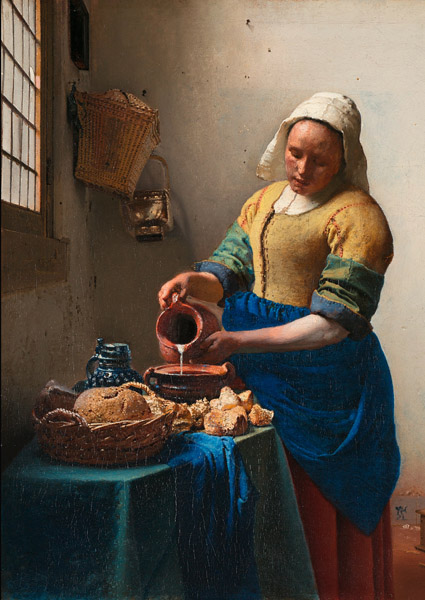 The Milkmaid (detail)