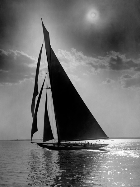 The Vanitie during the America's Cup