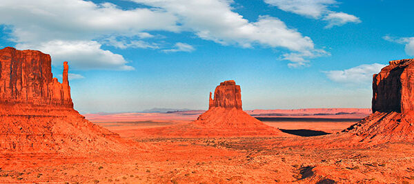 View to the Monument Valley