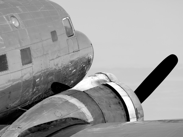 Vintage Propeller Airplane