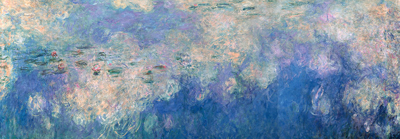 Waterlilies: The Clouds (detail)