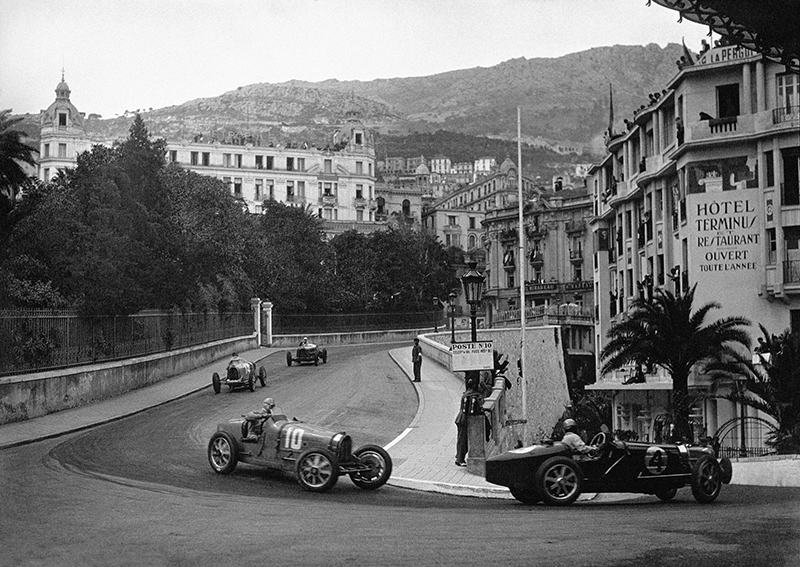 Passing at the 1932 Monaco Grand Prix