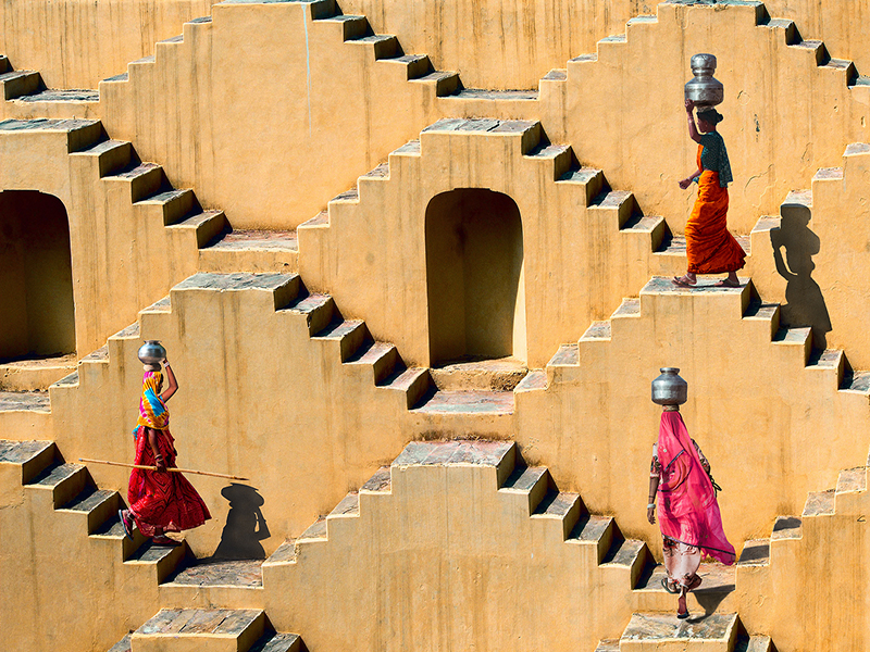 Stepwell in Jaipur